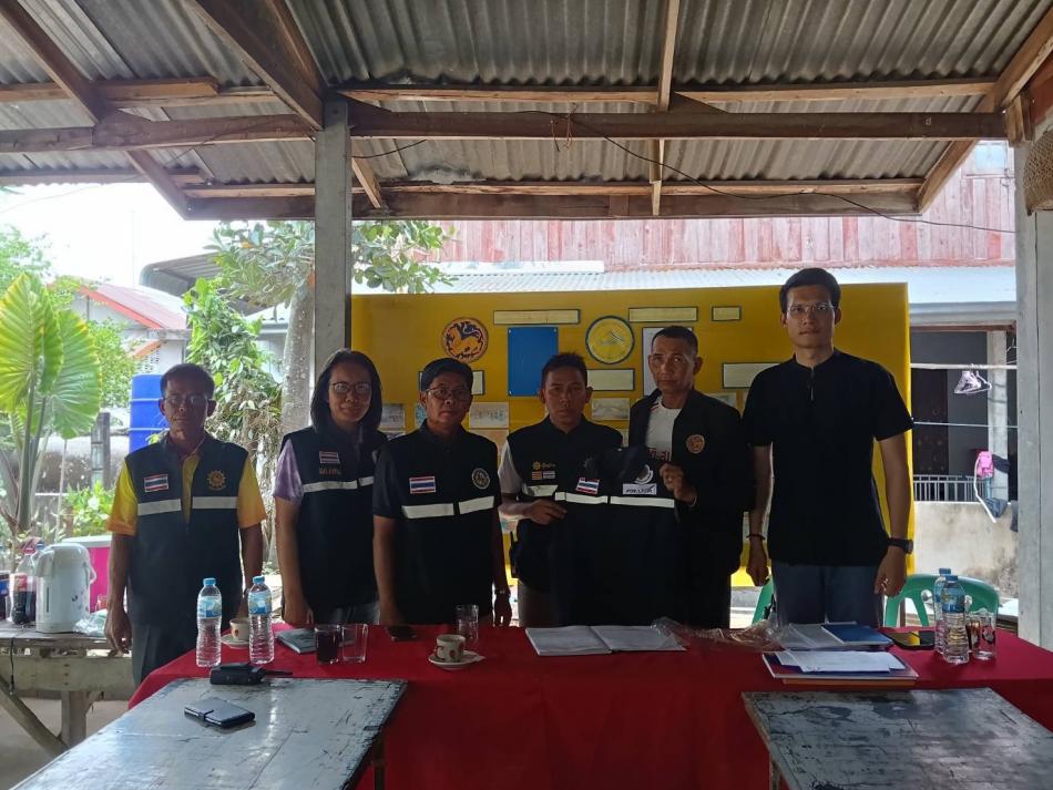 เข้าร่วมการประชุมสัญจรของ กำนัน/ผู้ใหญ่บ้าน